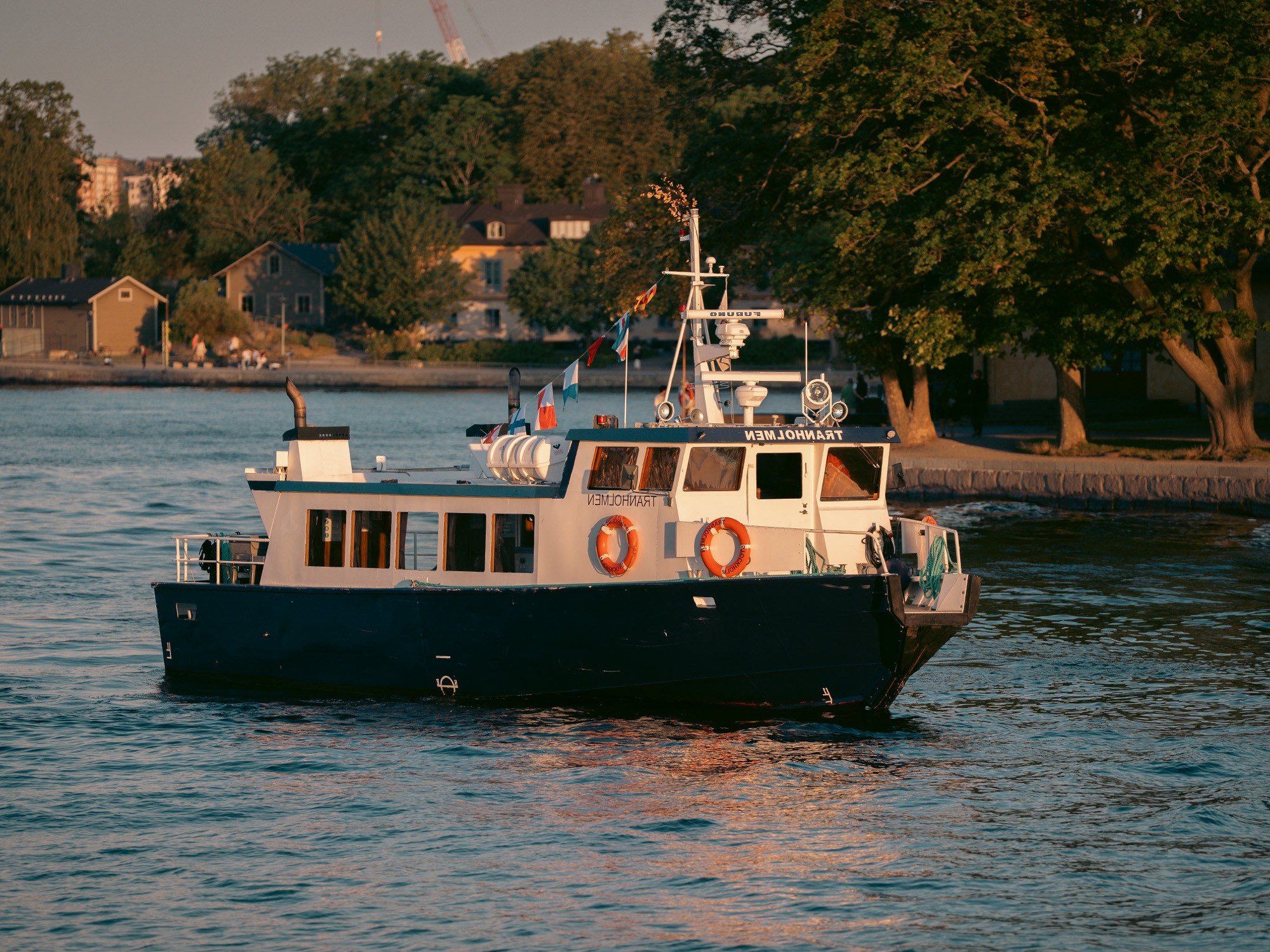 water taxi stockholm - Tranholmen