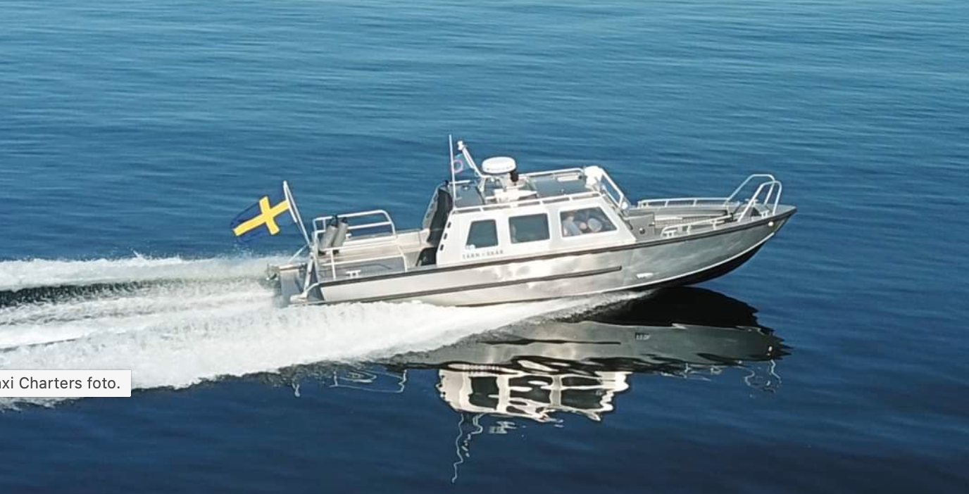 stockholm watertaxi tärnan - 7 gäster